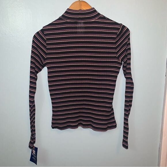 NWT Champion Ribbed Mock Neck Long Sleeve Small - Picture 5 of 5